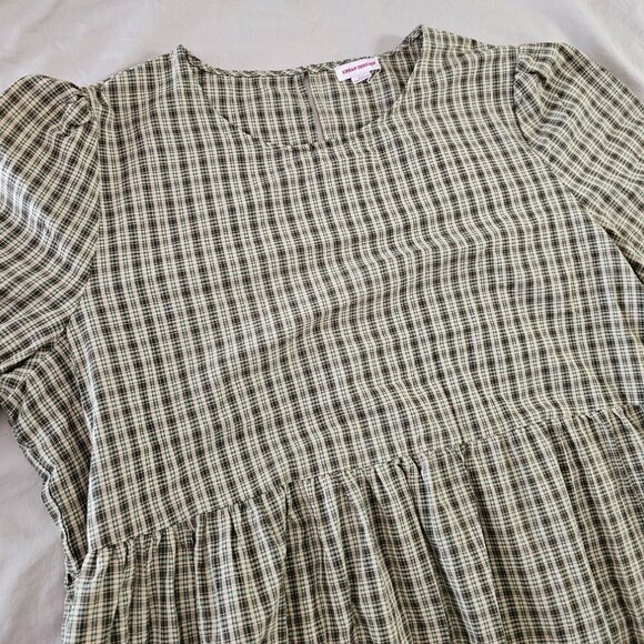 *NEVER WORN* ASOS Urban Threads Midi Checked Smock Dress - Picture 8 of 16